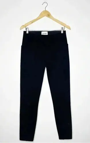 DU/ER Women's Four Way Flex Pull On Mid Rise Skinny Size 28 x 28 Black