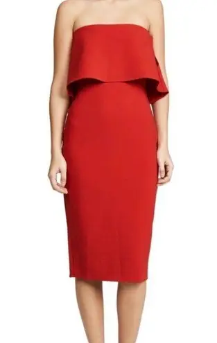 Likely NWT Strapless Ruffle Driggs Dress in Scarlet
Red Sz 8 $178