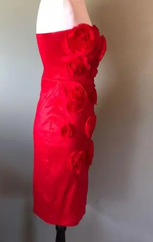 NWOT red Romeo & Juliette Couture semiformal dress Size M