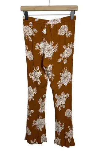 Rue Stiic Floral Bell Pant Size Medium
