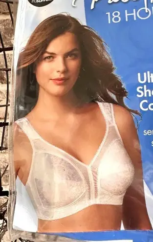 Playtex New 18 Hour Original Comfort Strap Wirefree Bra Sz 36C Floral La…