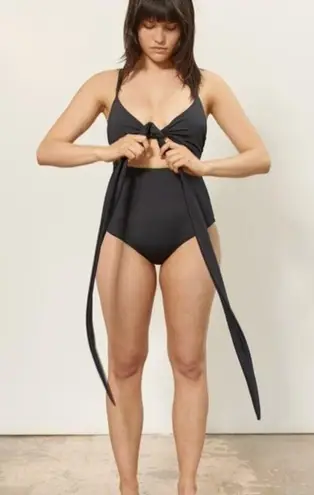 Mara Hoffman 💕💕 Isolde Nero One-Piece Swimsuit ~ Black XS NWT