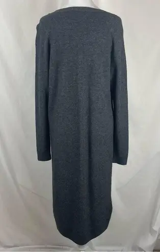 Madewell  Gray Merino Wool Alpaca Blend Sweater Dress Size L