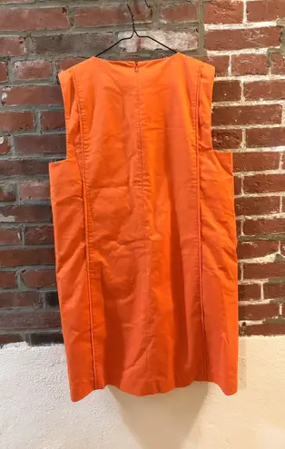 Vintage Orange Mini Dress Size L