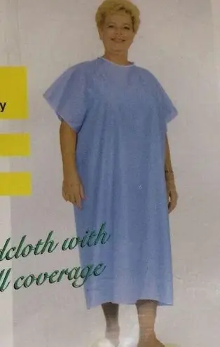 Essentials Medical Supply, Inc. Deluxe Patient/Hospital Gown