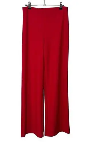 House of Harlow 1960 x REVOLVE Wide Leg Pull Pants On Red Trousers Women Size 6