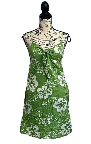 Outlooks Womens Hawaiian Mini Knit Dress Beach Vacation S Summer