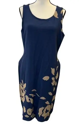 Doncaster Women's Floral Sleeveless Dress Size XL