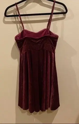 Free People sparkly velvet mini dress Size XS