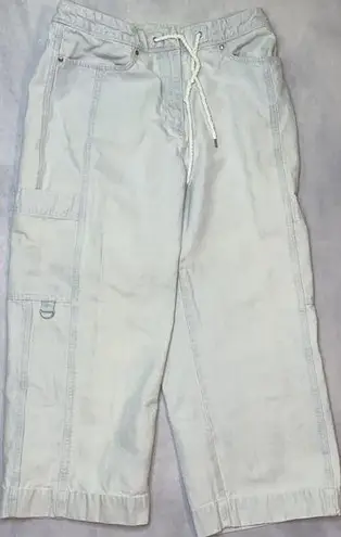 Ralph Lauren  Jeans Co Women's Capri Jeans Size 4 Crème Denim