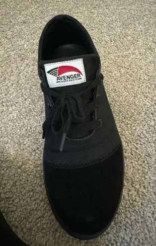 Avenger Work Shoes Black Women Size 7