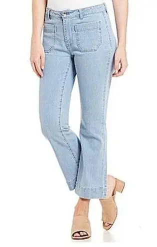 H by Halston Cropped Flare Jeans