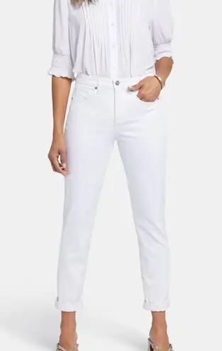 NYDJ White Straight Leg Jeans High-Waisted - 14P