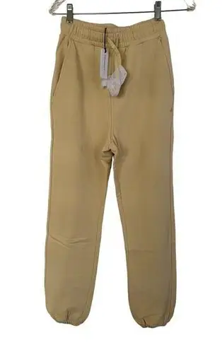 We Wore What Off White lounge wear jogger sweatpants Size XS Color :Hay