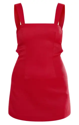 Pretty Little Thing Red Bow Mini Dress