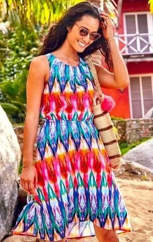 Athleta  Ikat Martinique Dress Size M thumbnail 1