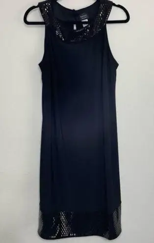 MSK Black Halter Embellished Cocktail Evening Dress NWT Size 1X