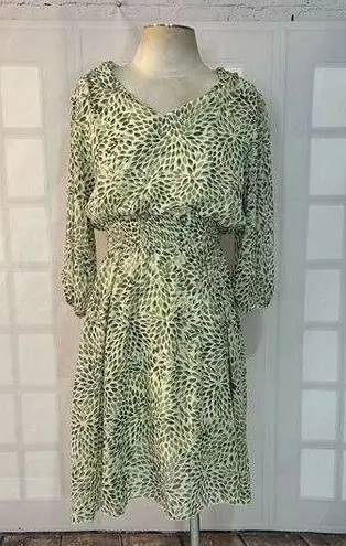 Kate and Lily Dress long sleeve smocked waist slip on dress size 10