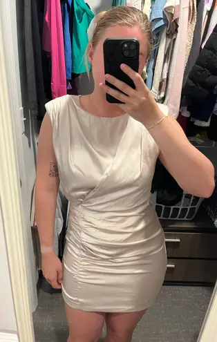 DO+BE Champagne Mini Dress