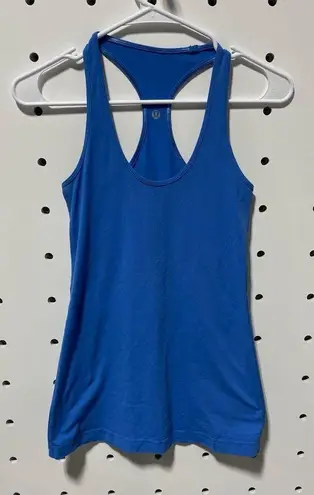 Lululemon Cool Racerback Tank Blue Size S