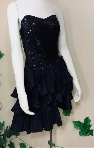 Alfred Angelo Vintage 1980’s 80’s Sequin Prom