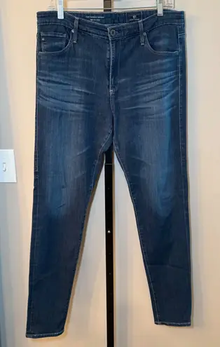 AG Adriano Goldschmied  The Farah Skinny High Rise Jeans Size 32‎ thumbnail 1