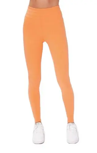 EleVen by Venus Williams Washed Out Legging Nectarine NWT Orange Size XS