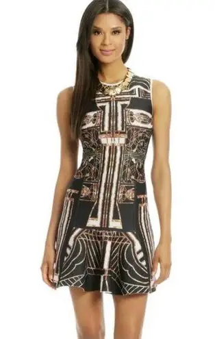  Dresses Clover Canyon Gatsby Print Fit & Flare Dress size M