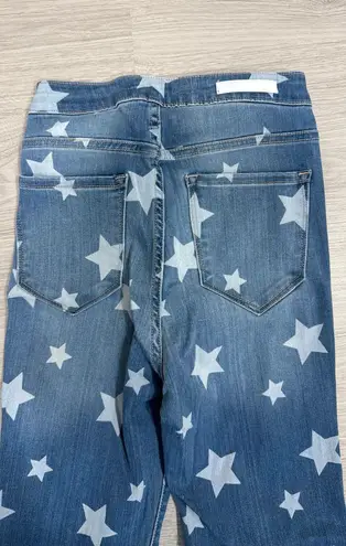 Cello Jeans Cello Star Print Flare Jeans