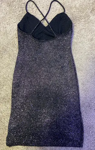 Windsor Sparkly Body Con Mini Dress - Image 4