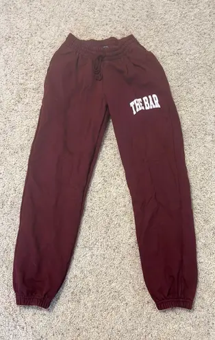 The Bar varsity sweatpants