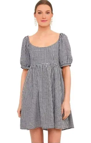 Tuckernuck Pomander Place Black Gingham Smocked Abigail Dress New Size XXXL