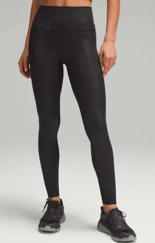 Lululemon  Wunder Train High-Rise Tight 28" In Radiate‎ Foil Print Black Size 12 - Image 1