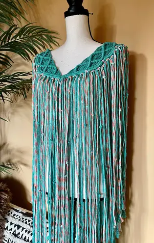 Macramé Poncho Multiple