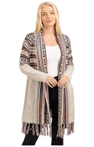 Adora Cardigan Womens Plus Size 2X/3X Multi