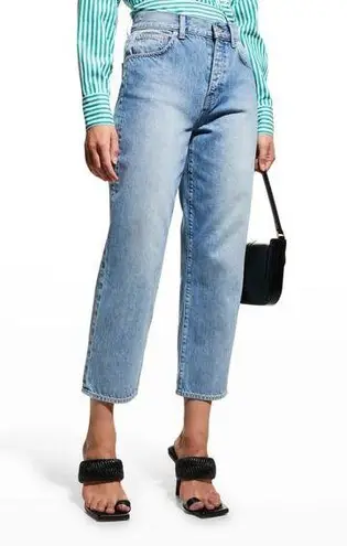 Veronica Beard Blake Classic Straight High Rise Denim Blue Jeans Size 27