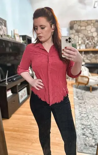 Velvet Heart  Button Down Top