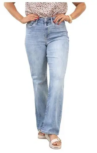 Judy Blue Distressed Straight Fit Jeans Size 16W