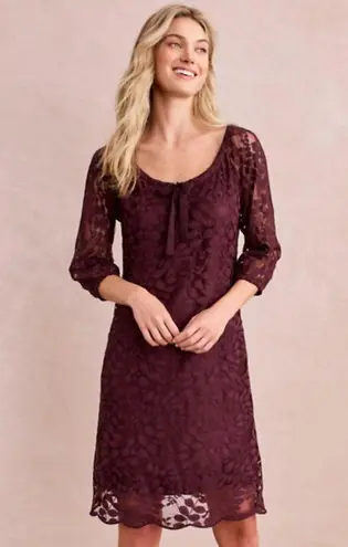 Garnet Hill Bohème Easy Lace Dress, Sz 18