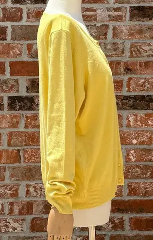 Sharagano yellow petite size cozy cardigan / LP / Excellent condition