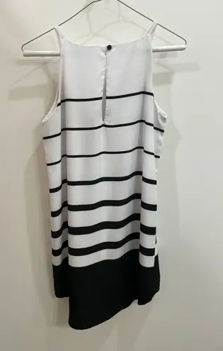 BB Dakota Black And White Striped Dress