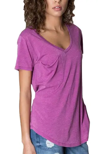 Z Supply Magenta V-Neck