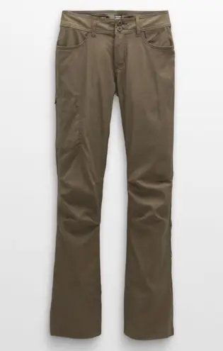 prAna  Halle Cross Functional Pants Slate Green Sz 8 Outdoors Water Repellent