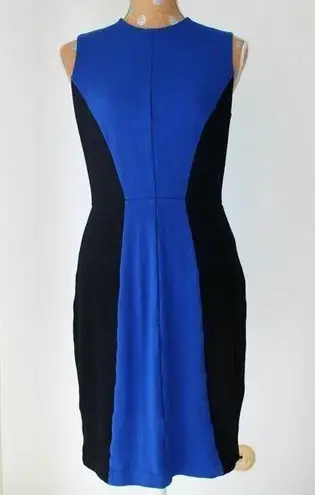 Calvin Klein  Blue Sleeveless Sheath Dress 4