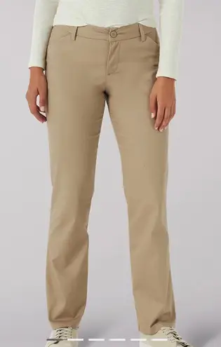 Lee Wrinkle Free Relaxed Fit Pant Flax 14S NWT