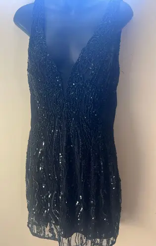 Primavera Couture Black Primavera Homecoming Dress