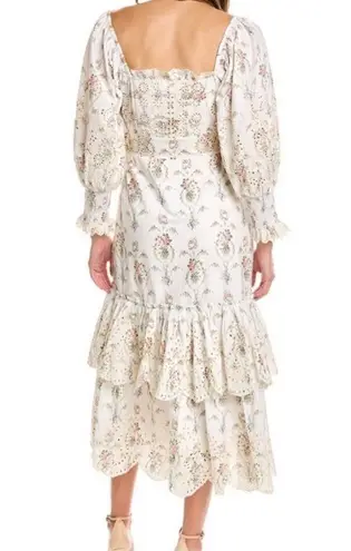 Love Shack Fancy eyelet ruffle dress NEW