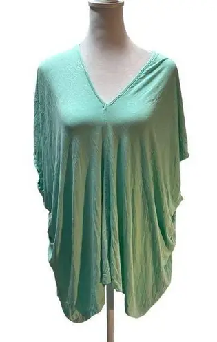 Yana K Mint Green Short Sleeve V