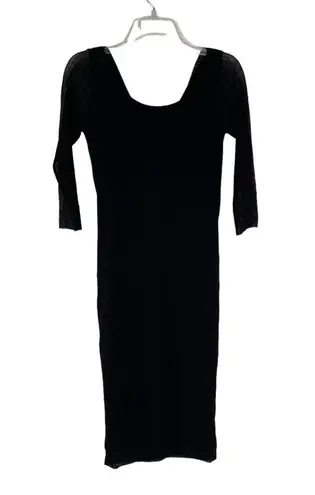 Fuzzi by Jean Paul Gaultier Mesh Cowl Neck V