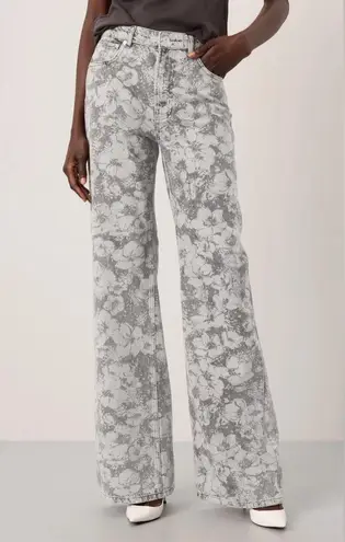 Moschino Jeans Laser Flower Trousers